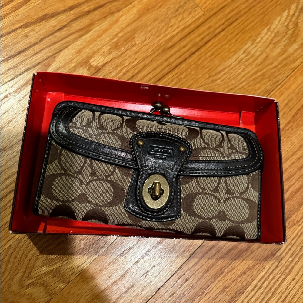 Brown Coach Wallet